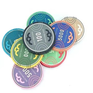 Jetons <span class=keywords><strong>de</strong></span> <span class=keywords><strong>poker</strong></span> en céramique personnalisés FuPai Factory 10g, 40x3.3mm, qualité casino supérieure, tout design personnalisable pour jeux <span class=keywords><strong>de</strong></span> hasard - Product Image 3