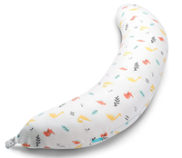 Oreiller de grossesse en forme de C pour soutien corporel, dos, hanches, jambes, ventre, maternité, avec housse rafraîchissante et lavable, portable, anti-bactérien, ignifuge