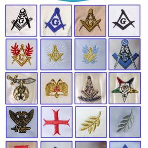 Bas quantité minimale de commande broderie personnalisée logo maçon gratuit <span class=keywords><strong>franc</strong></span>-maçon insignes maçonnique blanc 100 pour cent coton gants pour la France - Product Image 6