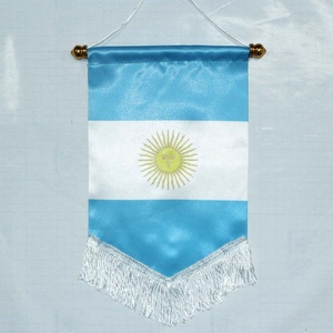 Bandierine Sportive 20x30cm con Nappine, Stendardi Personalizzati per Club: <span class=keywords><strong>Argentina</strong></span>, Croazia, Francia, <span class=keywords><strong>Marocco</strong></span> - Product Image 6