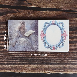 JAI IMAN 42 feuilles bricolage personnalisable cadre Vintage matériel livre pour papier artisanat Scrapbooking fournitures - Product Image 2