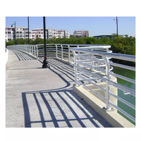 Prix d'usine Garde-corps Pont Balcon Balustrades Acier inoxydable Aluminium Métal Garde-corps d'escalier extérieur