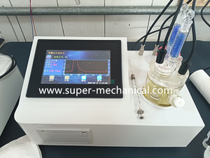 ASTM D1533 칼 피셔 수분 함량 테스터 오일 수분 함량 분석기 칼 피셔 적정자 - Product Image 4
