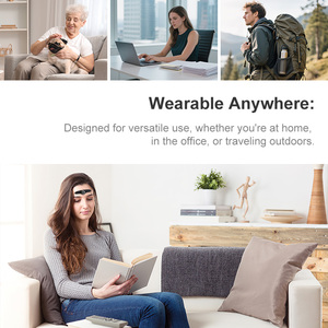 맞춤형 TDCs 뇌 자극기 편두통 완화 장치 OEM/ODM 웨어러블 신경 자극기 두통 완화 기기 USB - Product Image 3