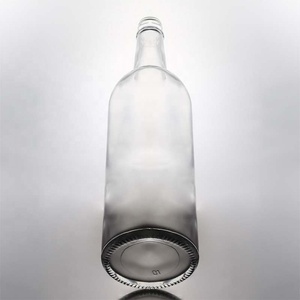 Venta Caliente: Botella Redonda de Vidrio para Licor de 500ml <span class=keywords><strong>y</strong></span> 750ml, Botella para Vodka, Tequila <span class=keywords><strong>y</strong></span> Ginebra con <span class=keywords><strong>Tapas</strong></span> - Product Image 2