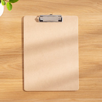 Carpeta de madera A4 para papeles de examen Menús Escritura/Dibujo-Producto de archivo versátil