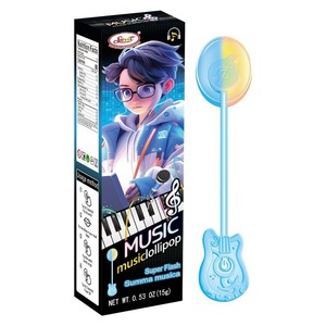 Musique Sucette Sans <span class=keywords><strong>Sucre</strong></span> Snack pour Enfants Bonbons Durs Sucettes Bonbons Jouets Fournisseur Sons Savoureux Audio Fun Lollipop Candy - Product Image 1