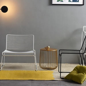 Industriel nordique moderne café bistro mobilier de jardin <span class=keywords><strong>chaise</strong></span> inclinable fil canapé <span class=keywords><strong>chaise</strong></span> longue - Product Image 5