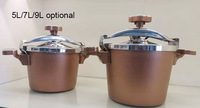 Nouveau modèle vente en gros d'autocuiseur instantané en aluminium pots à pression pentola a pressione autocuiseur en aluminium