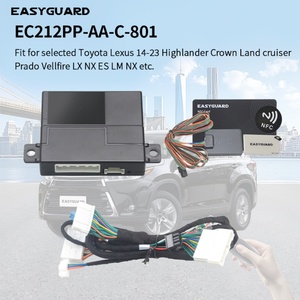 EASYGUARD Factory <b>Key</b> <b>Remote</b> Starter for 2014-2023 Toyota Highlander, Crown, Land Cruiser Prado, Vellfire, Lexus LX, NX, ES, LM - Product Image 1