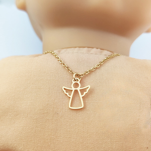 Non Tarnish Necklace Dainty JewelryStainless Steel Jewelry <strong>Guardian</strong> <strong>Angel</strong> Pendant Cute <strong>Gift</strong> for Kids - Product Image 5