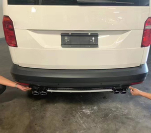 Kit corpo posteriore per auto diffusore stilizzato Spoiler paraurti labbro Splitter diffusore posteriore per VW <span class=keywords><strong>Caddy</strong></span> Kaddy <span class=keywords><strong>Van</strong></span> - Product Image 1