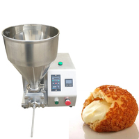 Nouvelle machine de remplissage automatique de crème pour produits de boulangerie, multifonctionnelle, commande tactile, acier inoxydable 304, légère