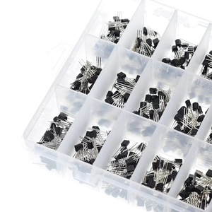 840 cái/bộ 24 Giá trị đ-92 <span class=keywords><strong>Transistor</strong></span> bc547 327 337 2n2222 3904 3906 <span class=keywords><strong>c945</strong></span> PNP/NPN <span class=keywords><strong>Transistor</strong></span> thiết bị điện tử loại Kit - Product Image 3