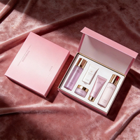 Boîte cadeau cosmétique portable personnalisée, écologique, biodégradable, haut de gamme, recyclable, fermeture magnétique, gaufrage quadricolore