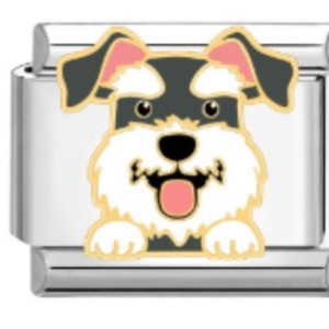 Aksesori DIY Seri Anak Anjing Lucu Warna-warni Berlapis Elektro Modular Italia Lintas Batas Amerika Eropa Model <span class=keywords><strong>A995</strong></span> - Product Image 4