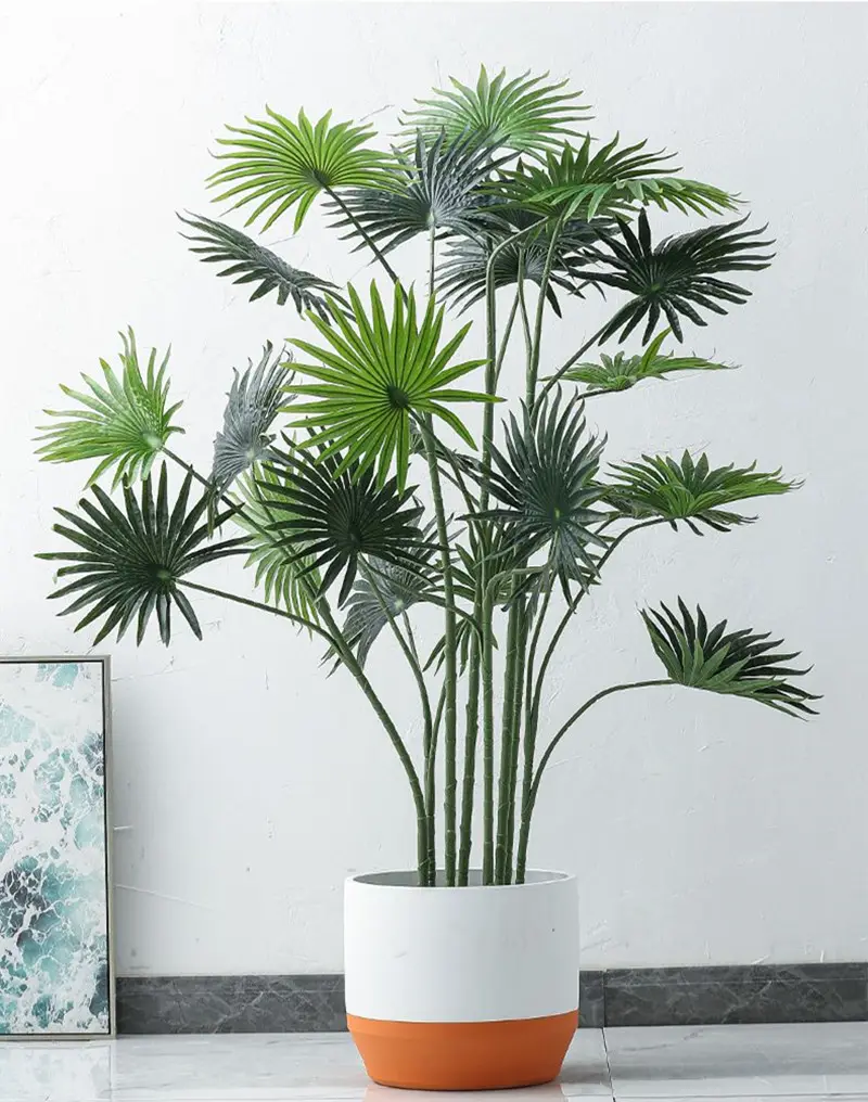 Produttore di piante artificiali alberi artificiali foglie di Bonsai foglia di albero di plastica decorativo per interni decorazioni per la casa alberi da giardino palma