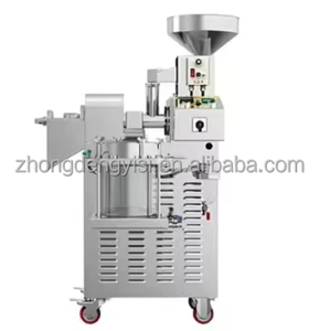 Presse à huile en acier inoxydable / Presses à huile automatiques pour noix de coco, olive, palme / Machine à presser l'huile d'arachide et de noix - Product Image 5