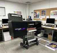 Impresora de Etiquetas de Cristal UV DTF de 60 cm con 3 Cabezales de Impresión I3200 U1 para una Aplicación Fácil de Despegar y Pegar