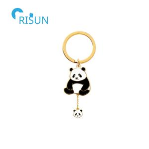 Op Maat Gemaakte Panda Kat Haai Astronaut Bungelend Scharnier Scharnierende Charme Llavero Sleutelhanger Ring Sleutelhanger Custom Bengelen Charme Sleutelhanger - Product Image 2