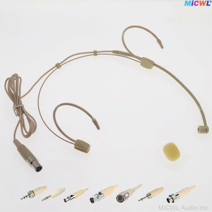 Micrófono de auriculares unidireccional para EW G3 <span class=keywords><strong>G4</strong></span> ULX SLX QLX TA4F 4Pin 3Pin Audio-Technica 3,5mm Jack Wireless BeltPack MiCWL OM68 - Product Image 6