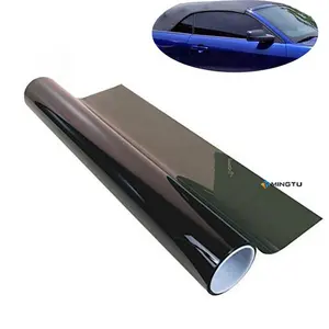 Mingtu Factory 1.52*30m Roll High Heat Rejection Distributor UV Resistant Auto Sun Block Metallized Window Tint