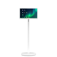 Tablette Android 12 avec écran tactile mobile de 24 pouces, 1920*1080 HD, caméra, Smart TV, streaming en direct, avec support rotatif et relevable