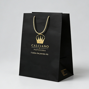 Sacs cadeaux personnalisés recyclables pour vêtements de vente au détail, emballage avec logo personnalisé, sac de shopping en papier kraft brun <span class=keywords><strong>pas</strong></span> <span class=keywords><strong>cher</strong></span> avec poignée - Product Image 5