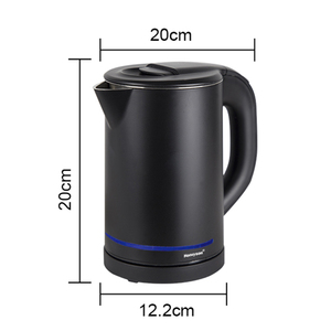 Accesorios de Hotel de té eléctrico doméstico, indicador de nivel de agua de doble capa de lujo, hervidor eléctrico - Product Image 2