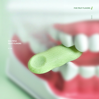 Brosse à dents multi-usages en silicone de qualité supérieure pour aligneurs dentaires et gouttières orthodontiques, pour des dents blanches, 5 pièces/boîte