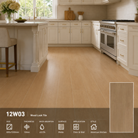 Azulejos de Cerámica con Diseño de Madera Moderna de 600x1200mm, Resistentes al Desgaste para Pisos y Paredes, Ideales para Vestíbulos, Baños y Villas