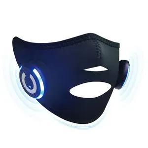 Микро-токовая Массажная бандажная V-образная маска для лифтинга лица, косметический аппарат для лифтинга лица, V-образная линия двойного подбородка