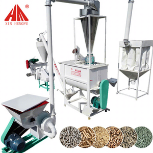 Nueva Máquina Pequeña para Fabricar Pellets de Alimento para Aves de Corral, Línea Personalizada para Pollos, Caballos y Ganado, 6-10 Toneladas/H, China, Uso Pesado, 10000kg - Product Image 1