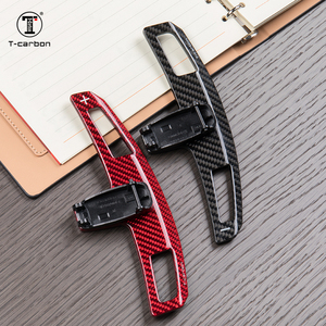 Extensión de palanca de cambio de volante de coche, tipo de repuesto de carbono T, para Benz Amg CLA45 C43 GLA45 S65 E43 E63 - Product Image 6
