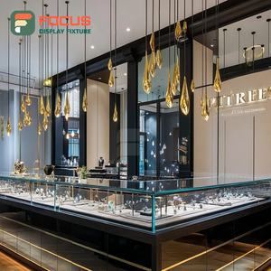 Fabricante de Muebles Minimalistas para Joyería, Vitrina de Vidrio Comercial con Superficie Pulida para Tiendas - Product Image 6