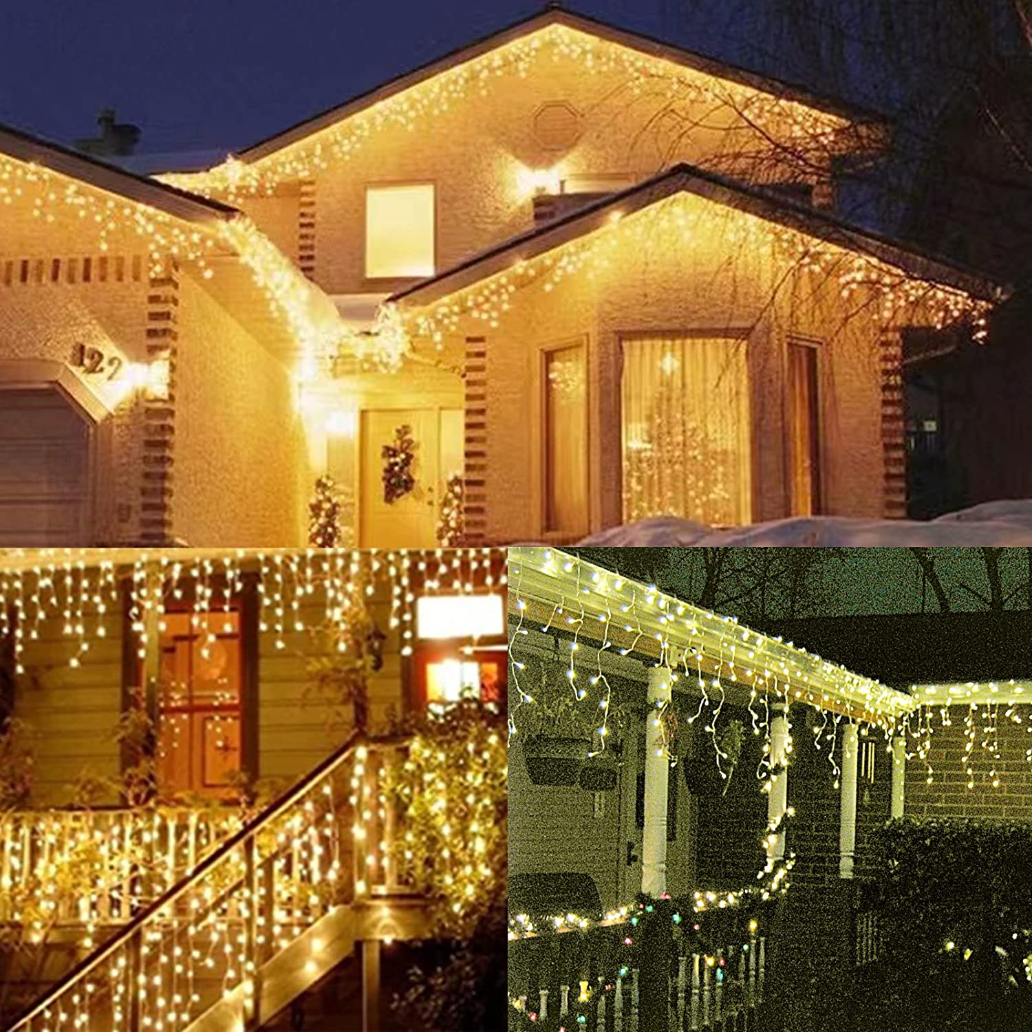 Hongdong Mini LED Christmas Lights - Indoor/Outdoor Waterproof String Lights for Holiday Decoration