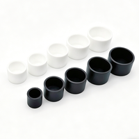 Capuchon d'extrémité rond en caoutchouc, protège-tube en silicone, protection filetage, vente en gros, lot en vrac, souple, anti-poussière, antidérapant