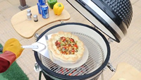 Grilles à charbon de bois Barbecue en acier inoxydable Grille de cuisson en maille pour l'extérieur