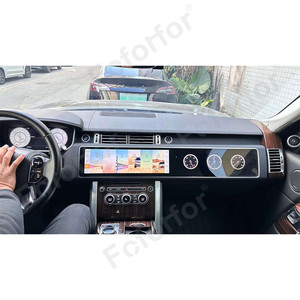 <span class=keywords><strong>15.5</strong></span> pouces 1920*1080 autoradio Android pour Range Rover Vogue L405 2013-2017 double écran nouveau Design système de divertissement copilote - Product Image 2