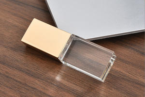 Высокоскоростной 3,0 64 ГБ кристаллический <span class=keywords><strong>USB</strong></span> Флешка 2,0 4 ГБ емкость оптом для бизнес-подарков логотип рекламный подарок флеш-накопитель - Product Image 6