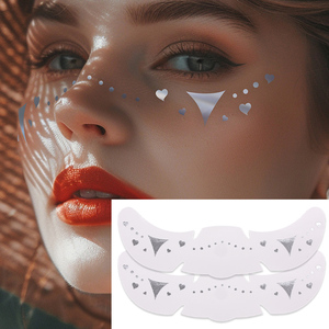 Pegatinas <span class=keywords><strong>de</strong></span> Tatuajes Temporales para <span class=keywords><strong>Cara</strong></span> y Cuerpo, con Purpurina, Impermeables, No Tóxicas, Ecológicas, Personalizables, Estilo <span class=keywords><strong>Indio</strong></span> Sexy para Mujeres - Product Image 2