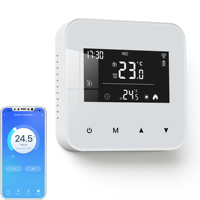 Termostato Inteligente BEOK BOT-R5, Compatible con la Aplicación Tuya, Control Remoto por Voz, Fácil de Programar, Regulador de Temperatura de Alta Precisión