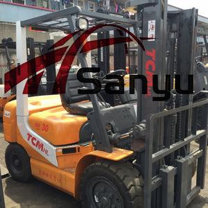 Carretilla elevadora diésel original de segunda mano TCMHL FD30 3ton Carretillas Elevadoras Usadas TCM FD30 Buen Estado para la venta Carretillas elevadoras TCM - Product Image 3