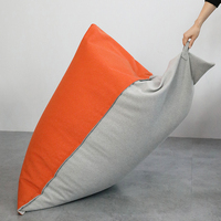 Nouveauté 2022, livraison gratuite Housse de canapé triangulaire en coton et lin, couvre-siège d'extérieur confortable, très confortable, idéal pour un salon