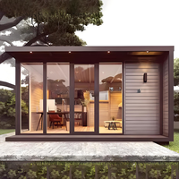Maison conteneur modulaire de loisirs de haute qualité, 20 pieds, empilable, entièrement meublée, installation rapide, petite taille