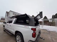 XINYI 4x4 Hardtop Étanche en Acier de 6 Pieds pour Pick-up, Capot de Camper en Aluminium pour Chevrolet Silverado