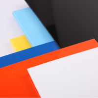Feuille acrylique couleur 3 mm en gros, feuille acrylique coulée brillante PMMA couleur unie pour impression UV, feuilles plastiques publicitaires à découper