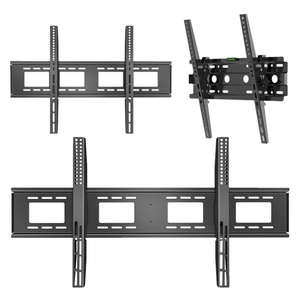 Support mural universel <span class=keywords><strong>pour</strong></span> téléviseur grand écran Kelmy D1100, compatible avec les téléviseurs de 70 pouces, charge maximale de 150 kg, VESA 400x400, support en acier laminé à froid robuste, <span class=keywords><strong>pour</strong></span> la maison - Product Image 3
