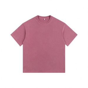 T-shirt Homme Personnalisé DTG Sérigraphié 260 g/m² 100 % Coton Épais Délavé à l'Acide Haute Qualité – T-shirts Populaires pour l'Été - Product Image 4