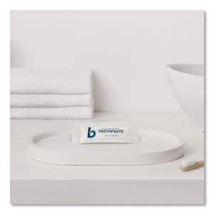 Dentifrice végétalien sans parabène ni gluten Boardwalk, sachets individuels blanchissants à la menthe poivrée, lot de 1000, 100 % ingrédients naturels - Product Image 5